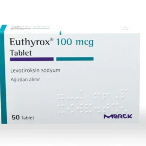 EUTHUROX (LEVOTIROKSIN) 100 MCG 50 TAB MERCK